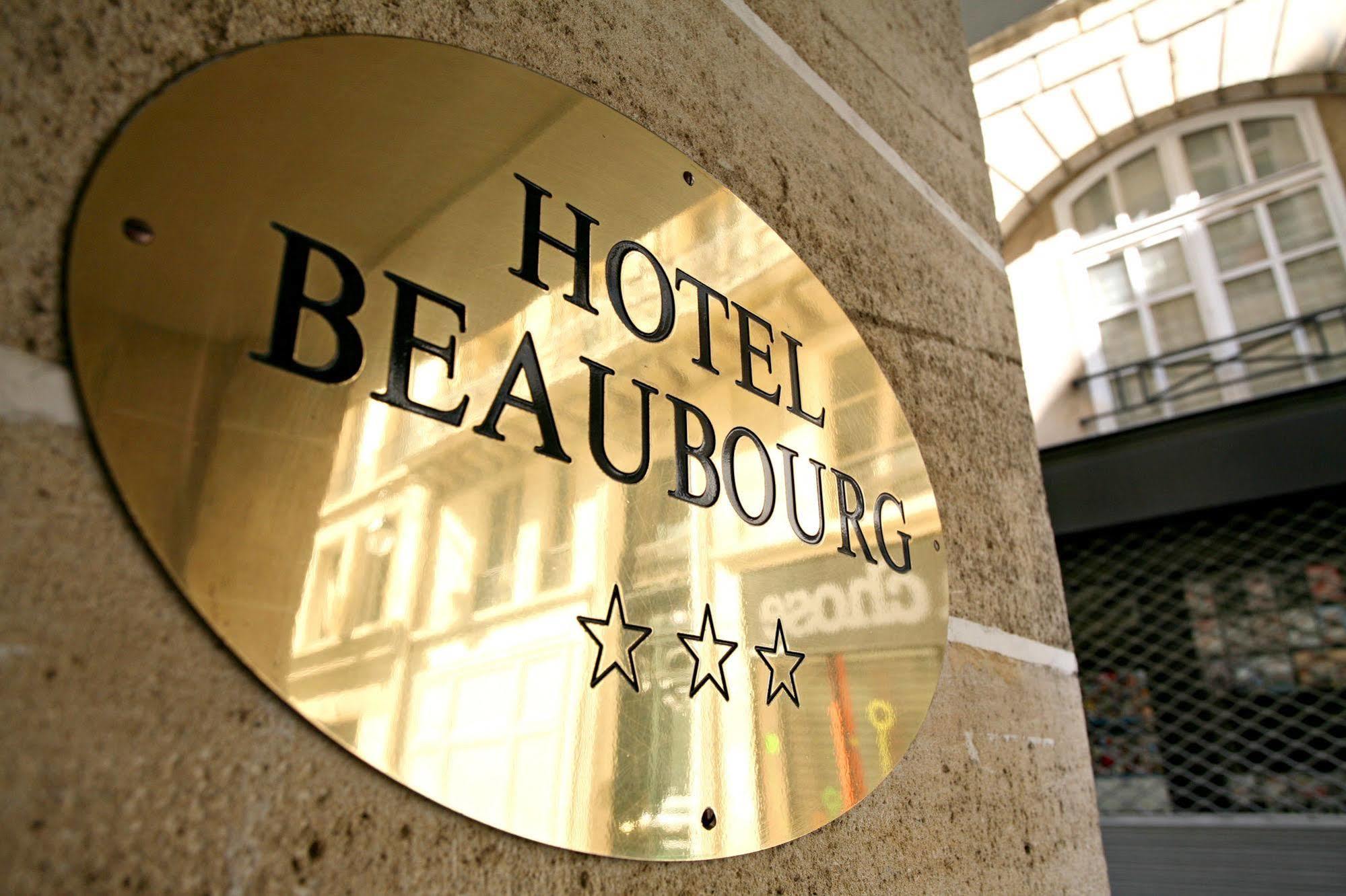 Hotel Beaubourg Paris Eksteriør billede
